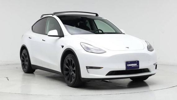 TESLA MODEL Y 2021 5YJYGAEE9MF200584 image